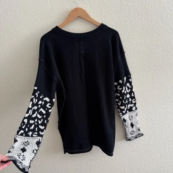 We The Free Tiger Style Cuff Sweater Thermal NWT Medium - Picture 4 of 4